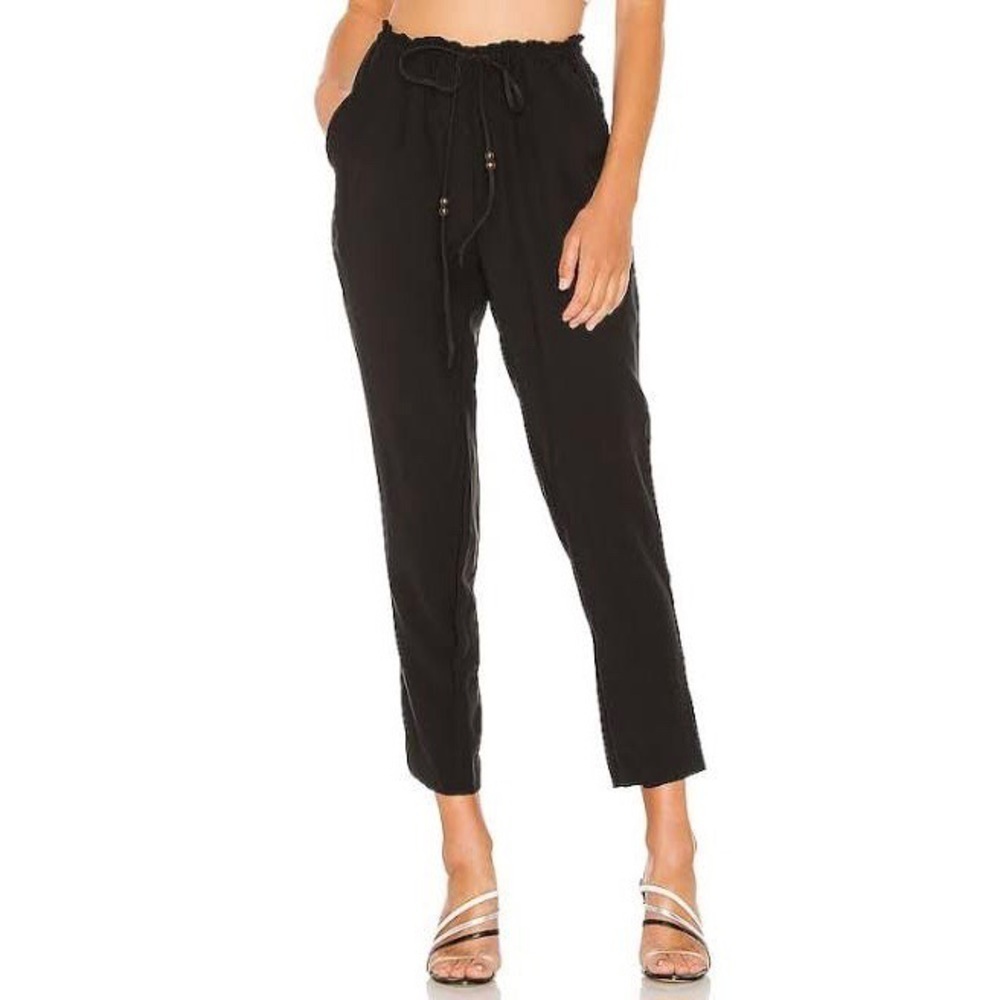 BCBGeneration Black Paperbag Pants